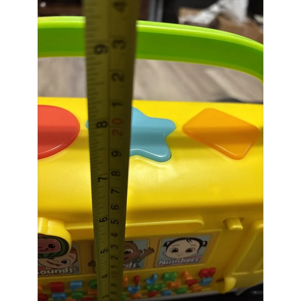 CoComelon Musical Learning Bus ABC Numbers Sounds Educational Toy Tested Works
